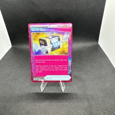 Pokémon Secret Box 163/167 Twilight Masquerade ACE SPEC Trainer Holo NM - Image 1 of 2