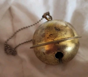 Vintage Brass Bell with Hanger 2" - Picture 1 of 4