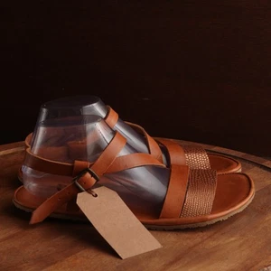Sandalias de cuero The Drifter para mujer talla EU 41 US 10 zapatos Vibram de cuero marrón nuevos con etiquetas - Imagen 1 de 16