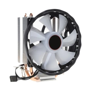 Copper Heatpipe CPU Cooler for Aurora Light Cooling Fan LGA Heatsink Radiator - Zdjęcie 1 z 8