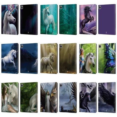 OFFICIAL ANNE STOKES MYTHICAL CREATURES LEATHER BOOK WALLET CASE FOR APPLE iPAD - Image 1 of 4