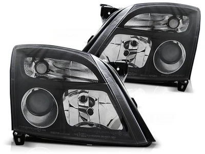 Scheinwerfer Klarglas für Opel Vectra C / Signum Bj. 02-05 Schwarz - Bild 1 von 2