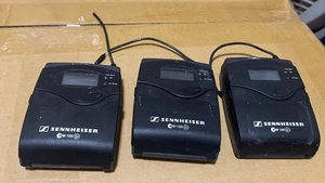 Lot Of(3) Sennheiser EK100 G2 Wireless Bodypack Range 518-554 MHz - Picture 1 of 6