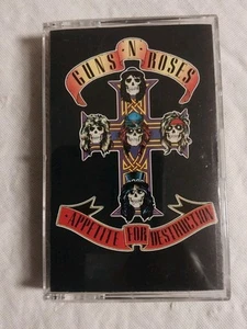 Guns N' Roses - Appetite For Destruction (Cassette, 1987) - Picture 1 of 4