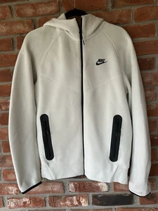 Felpa con cappuccio Nike Tech uomo pile Windrunner full zip vetro mare FB7921-020 Small - Foto 1 di 10