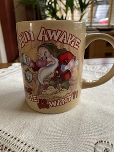 Jerry Leigh Disney Grumpy Dwarf Mug Large Orlando, Florida - Picture 1 of 4
