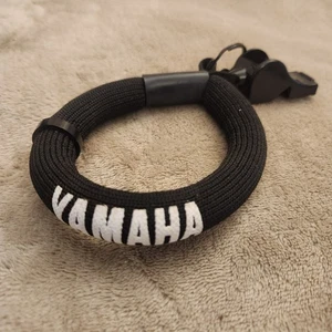 Yamaha New OEM, Floating Wrist Whistle & Key Ring, MWV-WWHCD-00-BK, Qwik Ship! - Picture 1 of 3