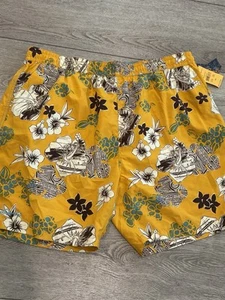 Reyn Spooner Malibuliciou All Over Print Floral Hawaiian 2XL NWT Yellow Summer - Picture 1 of 8