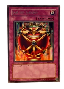 Jar of Greed DB1-EN242 Rare Mint Dark Beginning 1 YuGiOh - LP Excellent - Picture 1 of 4