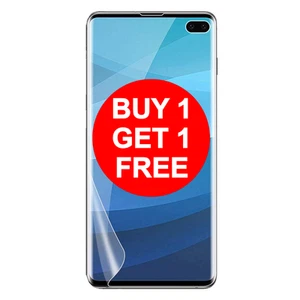 Soft Screen Protector for Galaxy S6 S7 S8 S9 S10 S20 A50 A70 A10 A20E A21S - Picture 1 of 59