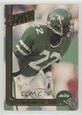 1991 Action Packed Erik McMillan #196 - Image 1 of 2