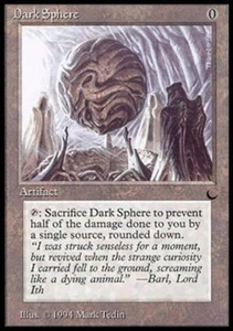 Dark Sphere - Medium Play MTG The Dark - Picture 1 of 1
