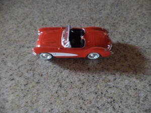 1957 Corvette Convertible Die Cast Car in Box Automobile Chevrolet Race NASCAR - Picture 1 of 5