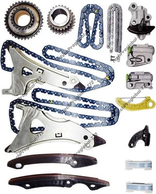 Kit de corrente de distribuição para 11-15 Mercedes Benz C300 C350 E300 ML350 3.0 3.5L M276 - Imagem 1 de 4