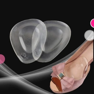 Anti-slip Foot Pad Shoe Accessory Women Insoles Gel for High Heels - Imagen 1 de 12