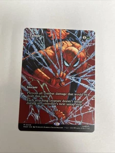 Tangle Borderless Nonfoil Spiderman MTG - Picture 1 of 10
