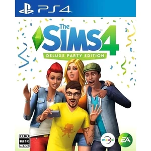 The Sims 4 Deluxe Party Edition PlayStation 4 PS4 NTSC-J CIB Digital Manual - Picture 1 of 10