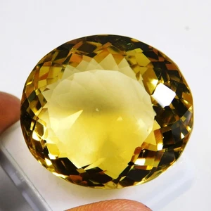 Stunning 101.80 Ct Certified Natural Golden Yellow Heliodor Beryl | from Brazil - Picture 1 of 8