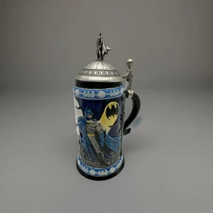 SUPER RARE Batman Raised Relief Limited Edition Collectible Beer Stein GERMANY - Picture 1 of 15