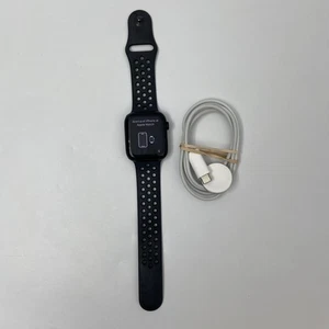 Apple Watch Series 8 45mm Black Aluminum (GPS + Cellular) BH 95%  Fair Condition - Picture 1 of 14