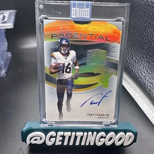 2024 Panini Eminence Troy Franklin RC Auto 3/5 🔥 - Picture 1 of 2