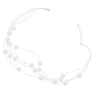 Pearl Necklace for Women Faux Long Necklaces Jewelry Accessories - Picture 1 of 12