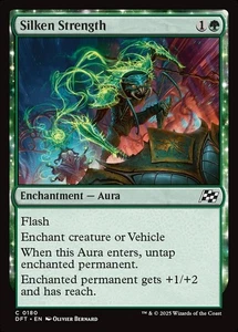 Silken Strength Aetherdrift Regular Near Mint MTG Magic - Bild 1 von 1