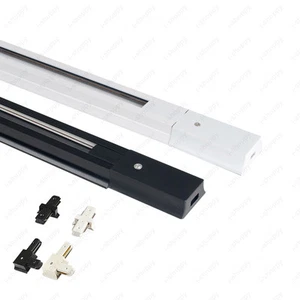 6 Stck./10 Stck. 1m L Typ Starre Gleisschiene Orbit Streifen Bar Stecker für LED Lampe - Bild 1 von 14