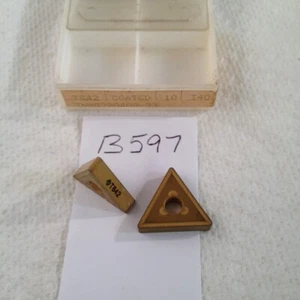 8 NEW TUNGALOY TNMG 432 TN33 CARBIDE INSERTS. 220408-33. GRADE: T842 (B597) - Picture 1 of 1