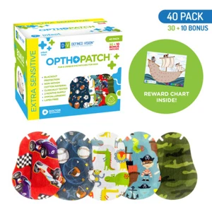 Parche para ojos adhesivo extra sensible para bebés niños paquete de 40 serie I OPTHOPATCH - Imagen 1 de 7