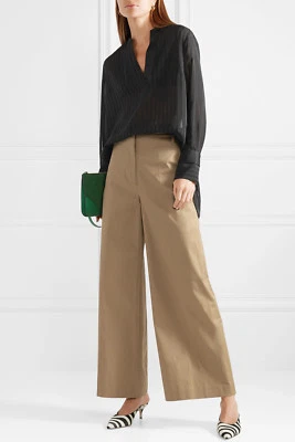 BY MALENE BIRGER Cobona Striped Organza Tunic Long Top 34 NWT Net-A-Porter $395 - Image 1 of 4