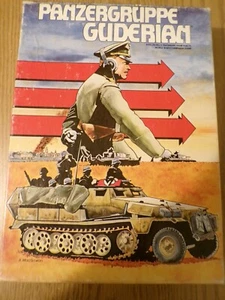 Avalon Hill Panzergruppe Guderian Punched and played VG/GD Condition - Picture 1 of 12