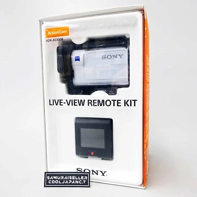 SONY HDR-AS300R HD Video Camcorder with LIVE-VIEW REMOTE KIT From Japan NEW - Image 1 of 4