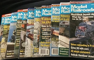 1997 MODEL RAILROADER MAGAZINE ELEVEN ISSUES, January, March-December - Picture 1 of 12