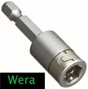 Wera Stainless Nut Setter Nut Driver 8 x 50 mm Tek Bit ball lock same Hilti bit - Picture 1 of 3