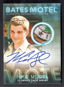 BATES MOTEL SEASON 1 Breygent 2015 SDCC AUTOGRAPH COSTUME CARD #SDBC1 (#08/16)