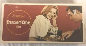 SCRABBLE Crossword Cubes Word Game 1976 Replacement Parts NO Scorecards Or Timer - Picture 1 of 5