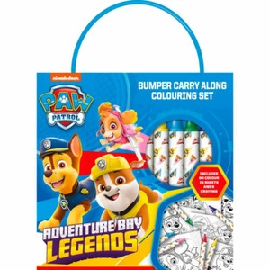 Paw Patrol Bumper Carry Along - Buntstifte zum Ausmalen in Laken Kinder Jungen Spaß  - Bild 1 von 1