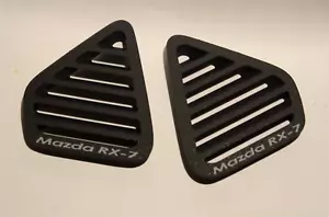 RFS 1986-91 FC Mazda RX7 3D Printed Defrost Vent Set L&R High Quality ASA Black - Picture 1 of 2