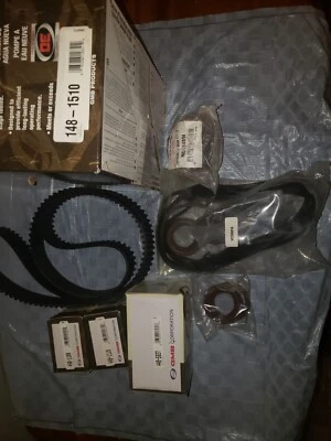 97-04 Mitsubishi Montero 3.5L Correa de distribución GMB Bomba de agua y cubierta de válvula tensora  Foto 1 de 4