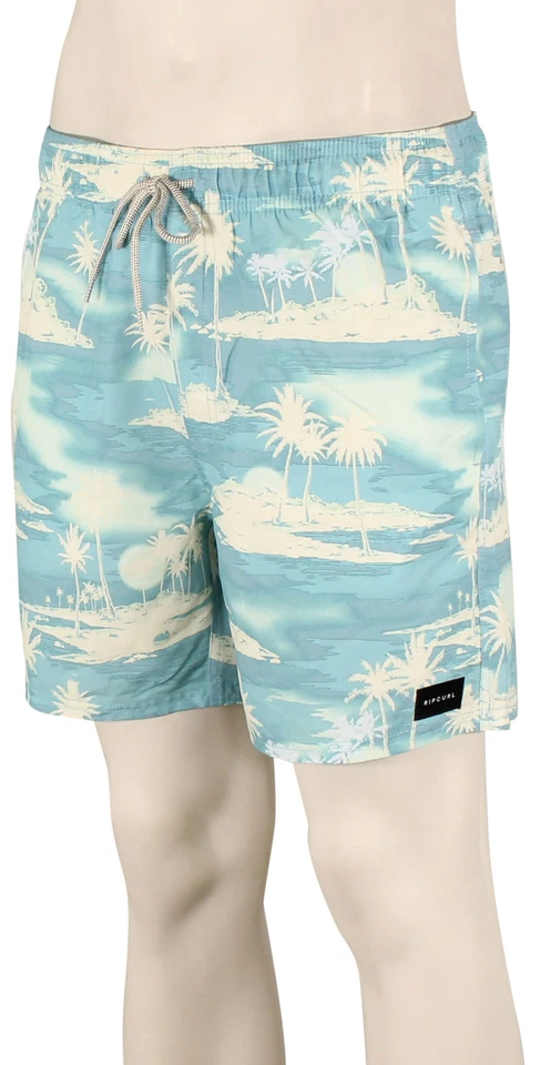 Rip Curl Dreamers Volley Shorts - Sky Blue - New - Image 1 of 1