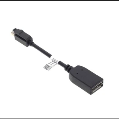 Dell 00FKKK Mini DisplayPort Male To DisplayPort Female Adapter - Image 1 of 4