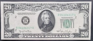 1950 Twenty Dollar Federal Reserve Note $20 Bill UNCIRCULATED #82843 - Picture 1 of 2