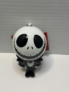 JACK SKELLINGTON - Nightmare Before Christmas - Kugelkopf Punze Ornament - Neu mit Etikett - Bild 1 von 4