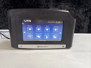 Kronos InTouch 9100 Time Clock - Factory Reset - with Power Adapter - Picture 1 of 11