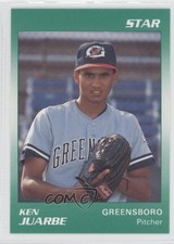 1990 Star Greensboro Hornets Ken Juarbe #12