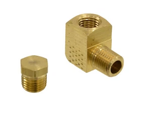 1970-1972 Corvette Brass Radiator Drain Fitting - Foto 1 di 2