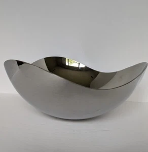 Georg Jensen Sm Spiegelschale. Polierter Edelstahl. Bloom Collection - Bild 1 von 6