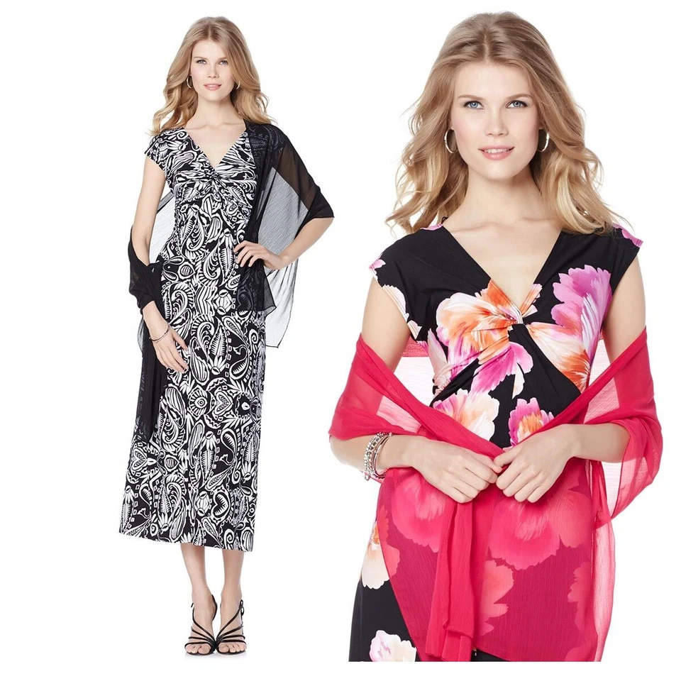 Tiana B. Printed Maxi Dress (393664A-K-7) - Image 1 of 1