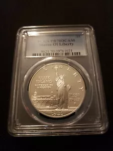 1986-S $1 PCGC, PR70DCAM Statue of liberty coin - Picture 1 of 2